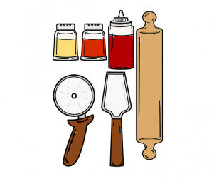 조리 도구 모음