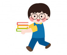 책 옮기는 아이