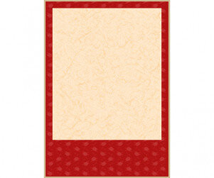 전통문양 테두리(빨강)