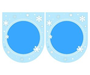 [개별도안] 겨울 용품 가게 가랜드