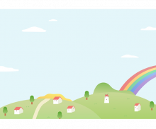 무지개 마을 배경