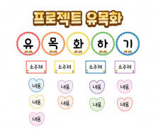 프로젝트 유목화