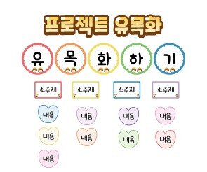 프로젝트 유목화