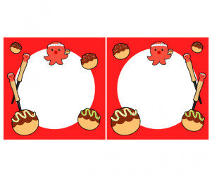 [개별도안] 타코야끼 가랜드