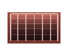 박물관 전시대(전시품 없는)