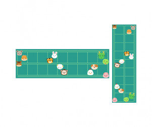 동물 친구들이 알려주는 나의 띠 원고지 레터링(문구없음)