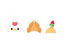 닭 모자, 인삼 모자