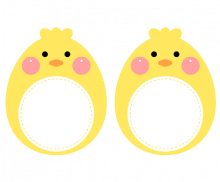 [개별도안] 병아리 입학을 축하해 가랜드