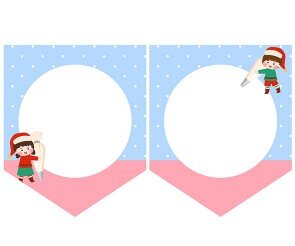 [개별도안] 케이크 만들기 가랜드