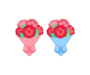 카네이션 꽃다발