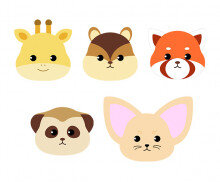 동물 얼굴 모음