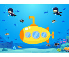 잠수함 배경