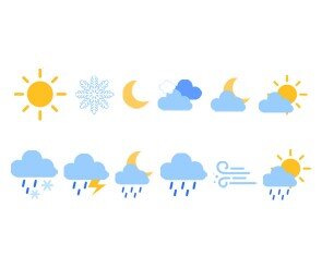 날씨 아이콘 모음2