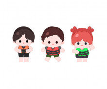 구명조끼 입은 아이