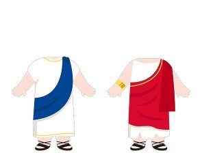 이탈리아 전통의상 합성이미지