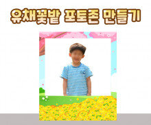 유채꽃밭 포토존 만들기