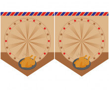 [개별도안] 옛날통닭 데이 가랜드