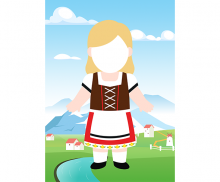 스위스 배경 합성이미지