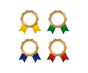 상장 리본 라벨