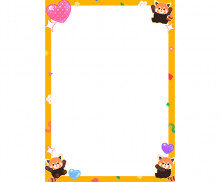 레서판다 테두리