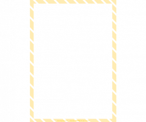 연노랑 사선 테두리