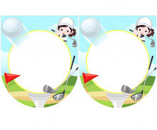 [개별도안] 어린이 골프 대회 가랜드