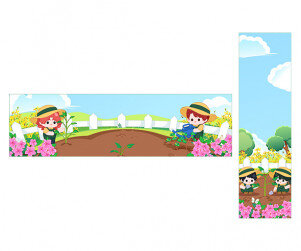 나무를 심는 날 가로 세로 배너(문구없음)