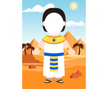 이집트 배경 합성이미지