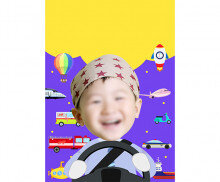 교통기관 합성 표지