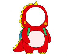 공룡 합성이미지