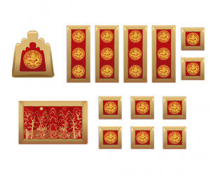 [개별도안] 전통 보료 만들기(곤룡포)