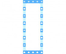 여름 용품 가게 개별 메뉴판