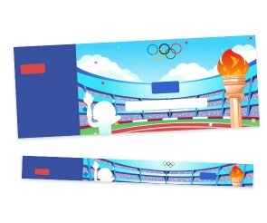 올림픽 입장권(문구없음)