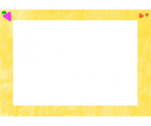 노란색 포도 테두리