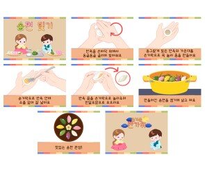 송편 빚기 순서도(PPT)