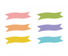 깃발 모양 라벨