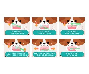 양치질해요 순서도