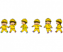 체육복 입은 어린이