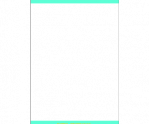 민트 위아래 테두리