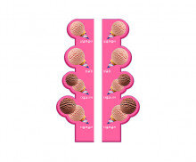 아이스크림 사이즈 안내판3