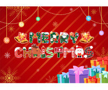 Merry Christmas 선물 배경