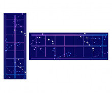 별자리 이야기 원고지 레터링(문구없음)