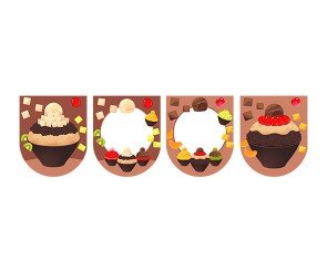 [개별도안] 시원달콤한 빙수 가게 가랜드