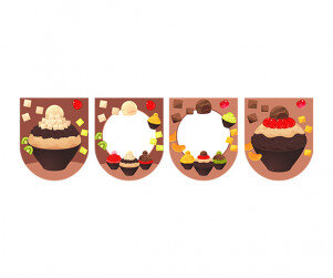 [개별도안] 시원달콤한 빙수 가게 가랜드