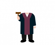 판사 합성이미지