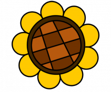 해바라기 가랜드 개별도안