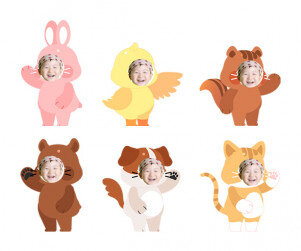 동물 합성이미지