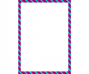 자주 하늘 사선 테두리