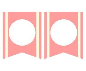 수료를 축하해 어린이 가랜드 개별도안