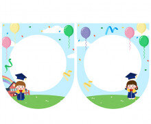 [개별도안] 졸업을 축하해 가랜드